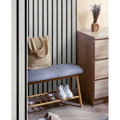 Рейка декоративная ПВХ Санторини белый 125*3000*8 мм Рейка декоративная ПВХ Санторини белый 125*3000*8 мм